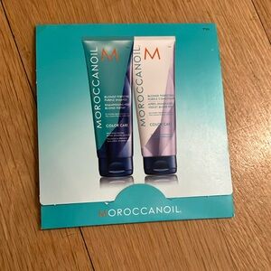Moroccanoil Blonde Perfecting Shampoo and Conditioner Trial Set